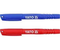 Yato Toya Sa Poland Techniniai markeriai | 2 vnt | raudona mėlyna (YT-69301)