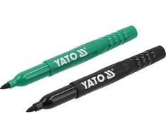 Yato Toya Sa Poland Techniniai markeriai | 2 vnt | juoda žalia (YT-69300)