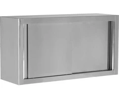 Toya Sa Poland Nerūdijančio plieno sieninė spintelė, 1200x400x650 mm, virtuvės spintelė