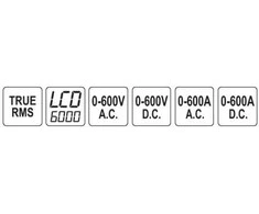 Sourcing Toya Sa Poland Srovės matavimo replės | TRUE RMS AC/DC 10MA - 600A (YT-730934)
