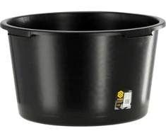 Toya Sa Poland Statybinė balėja / vonelė | juoda | apvali | 60 l (06406)