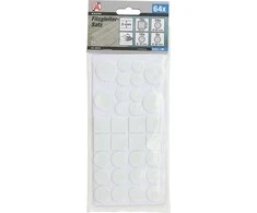 Bgs Technic Vailokinių padų rinkinys | balti | 64 vnt. (80701)