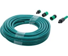 Bgs Technic Vandens žarna | PVC | su purškimo pistoletu ir greitosiomis movomis | 15 m | 6 vnt. (70906)