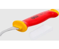 Bgs Technic VDE kabelių peilis su kablio formos geležte | 180 mm (35893)