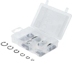 Bgs Technic Vidinių žiedų asortimentas | Ø 8 - 19 mm | 78 vnt. (88170)