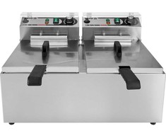 Yato Toya Sa Poland Elektrinė gruzdintuvė 2 kamerų | 2 × 11,5 l (YG-04624)
