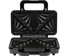 Vaflinė „Toya Sa Poland“ 900 W 3 viename XXL sumuštinių keptuvė, grilis, skrebutis ir vaflių lėkštės (67530)