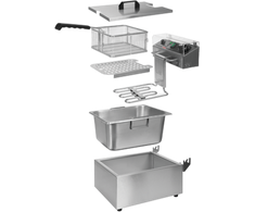 Yato Toya Sa Poland Elektrinė gruzdintuvė dviguba | 2 × 8 l | 2 × 3,3 kW (YG-04623)