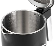 Virdulys Toya Sa Poland ELECTRIC KETTLE 1.7L, TEMPERATURE REGULATION, Juodas (68228)