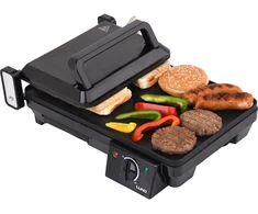 Virdulys Toya Sa Poland LUND ELEKTRINĖS GRILĖS 2in1 2000W 40,5x25cm