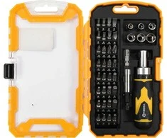 Toya Sa Poland Antgalių rinkinys su reversine rankena | 41 vnt. (64385)