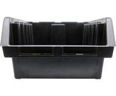 Toya Sa Poland Dėžutė sandėliavimui juoda XL 333x500x187mm (78835)