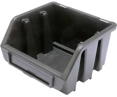 Toya Sa Poland Dėžutė sandėliavimui juoda XS 116x112x75mm (78830)