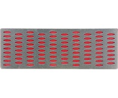 Vorel Toya Sa Poland Galąstuvas deimantinis | perforuota plokštelė | 150 X 50 mm | P 300 (26132)