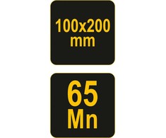 VOREL keičiamas betono grandiklio peilis 200x100mm