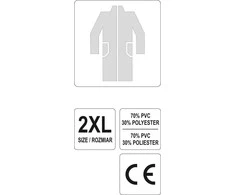 XXL DYDIS VOREL LIETUPALIS Geltonas 74632