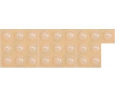 Vorel Toya Sa Poland Lipnūs padukai baldams silikoniniai skaidrūs 8mm 25vnt. (74910)