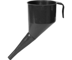 Vorel Toya Sa Poland Piltuvėlis lenktas juodas | 130 mm | su filtru (83016)