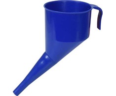 Vorel Toya Sa Poland Piltuvėlis lenktas mėlynas | 130 mm | su filtru (83017)