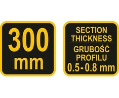 Toya Sa Poland Replės profilių sujungimams | 300 mm (04301)