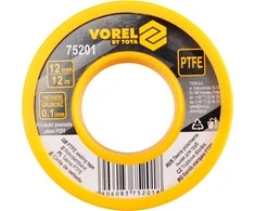VOREL TEFLON JUOSTOS 12m x 12mm x 0,1mm 75201