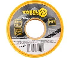 VOREL TEFLON JUOSTOS 15m*19mm*0,2mm 75202