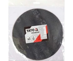 Toya Sa Poland Abrazyvinis tinklinis diskas su Velcro | P150 | 225 mm | 3 vnt. (YT-845843)