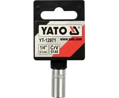 Yato Toya Sa Poland Adapteris | vidinis kvadratas 6.3 mm (1/4") | vidinis šešiakampis 6.3 mm (1/4") (YT-12971)