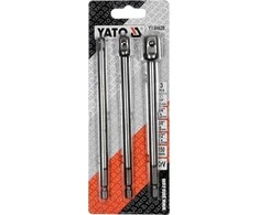 YATO ADAPTER HEX DO NASADEK KPL.3 vnt.. (1/4", 3/8", 1/2")