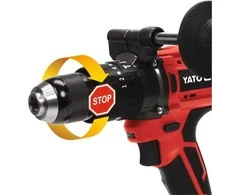YATO smūginis suktuvas-gręžtuvas 18V LI-ION 82791 / 2x3,0Ah 75Nm / SILNIK bešepetėlinis