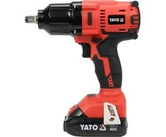 YATO Smūginis veržliasukis 18V LI-ION 1/2" 2x3,0Ah /Rinkinys 21elementów