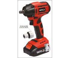 YATO bešepetėlinis smūginis veržliasukis 18V LI-ION 1/2" 1x3,0Ah 250Nm