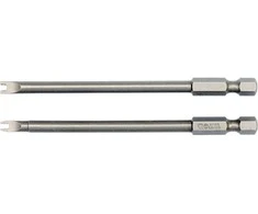 YATO KOŃCÓWKA / BIT 1/4" SPANNER 4x100mm + 8x100mm 2vnt.. 0498