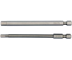 YATO KOŃCÓWKA / BIT 1/4" HEX 4x100mm + HEX 6x100mm 2vnt.. 0495
