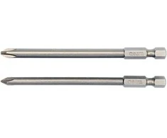 YATO antgalis / antgalis 1/4" PH1x100mm + PH2x100mm 2 vnt.. 0488