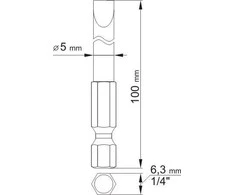 Yato Toya Sa Poland Antgaliai plokšti 1/4", 2vnt, : 4X100MM; 5X100MM (YT-0484)