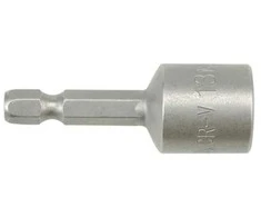 Toya Sa Poland Antgalis - galvutė magnetinė CR-V, 1/4" 13x48 mm su pakuote (YT-1518)
