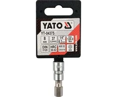 Yato Toya Sa Poland Antgalis įpresuotas į galvutę | 6,3 mm (1/4") | hex šešiakampis 8 mm (YT-04375)