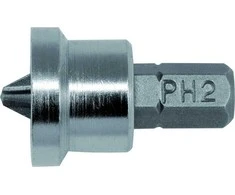 Toya Sa Poland Antgalis kryžminis dvipusis 1/4"x65MM, dydis PH3-PH3, S2 50 vnt. (YT-7882)