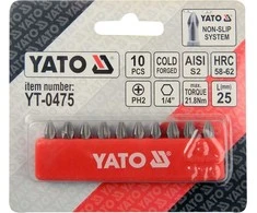 Yato Toya Sa Poland Antgalis PH2x25 mm 10 vnt. (YT-0475)