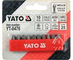 Yato Toya Sa Poland Antgalis PH3x25 mm 10 vnt. (YT-0476)
