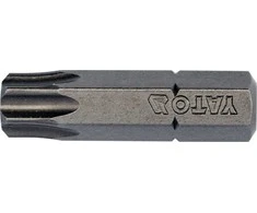 Toya Sa Poland Antgalių rinkinys | 6.3 mm (1/4") | T-star (Torx) T40 | S2 | 10 vnt. (YT-78147)