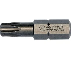 Toya Sa Poland Antgalių rinkinys | 6.3 mm (1/4") | T-star (Torx) T27 | S2 | 10 vnt. (YT-78145)