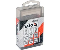 Yato Toya Sa Poland Antgalių rinkinys | PH2x25 mm | 10 vnt. (YT-04752)
