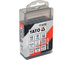YATO KOMPLET BITÓW 10 vnt. PH 2 x 50mm 04782