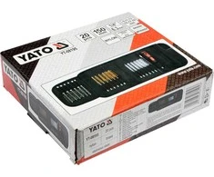 YATO ŠEPEČIŲ RINKINYS ŽVAKIŲ LIZDAI 20 vnt.