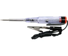 YATO AUTOMOBILIŲ ĮTAMPOS TESTERIS 6-24V 2865