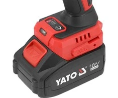Yato Toya Sa Poland Bešepetėlinis smūginis veržliasūkis | 12,5 mm (1/2") | 18V 1200NM | sukimo momento reguliavimas (YT-828071)