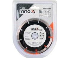 YATO TARCZA DIAMENTOWA SEGMENTOWA 125 x 22,2mm 6003