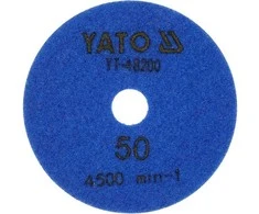 Yato Toya Sa Poland Deimantinis šlifavimo poliravimo diskas akmens masei granitui betonui | 100 mm | P50 (YT-48200)